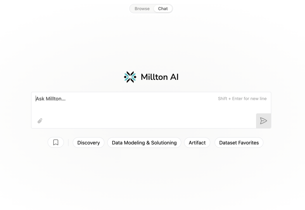 GME's Millton Interface for customers